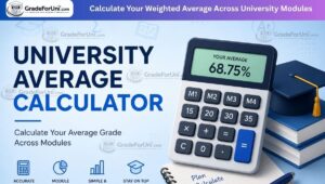 Read more about the article University Average Calculator – Calculate Your Average Grade Across Modules
