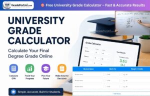 Read more about the article University Grade Calculator – Calculate Your Final Degree Grade Online