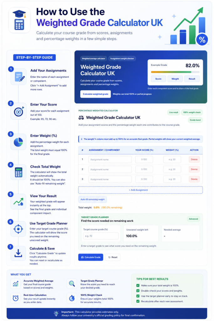 Weighted Grade Calculator UK