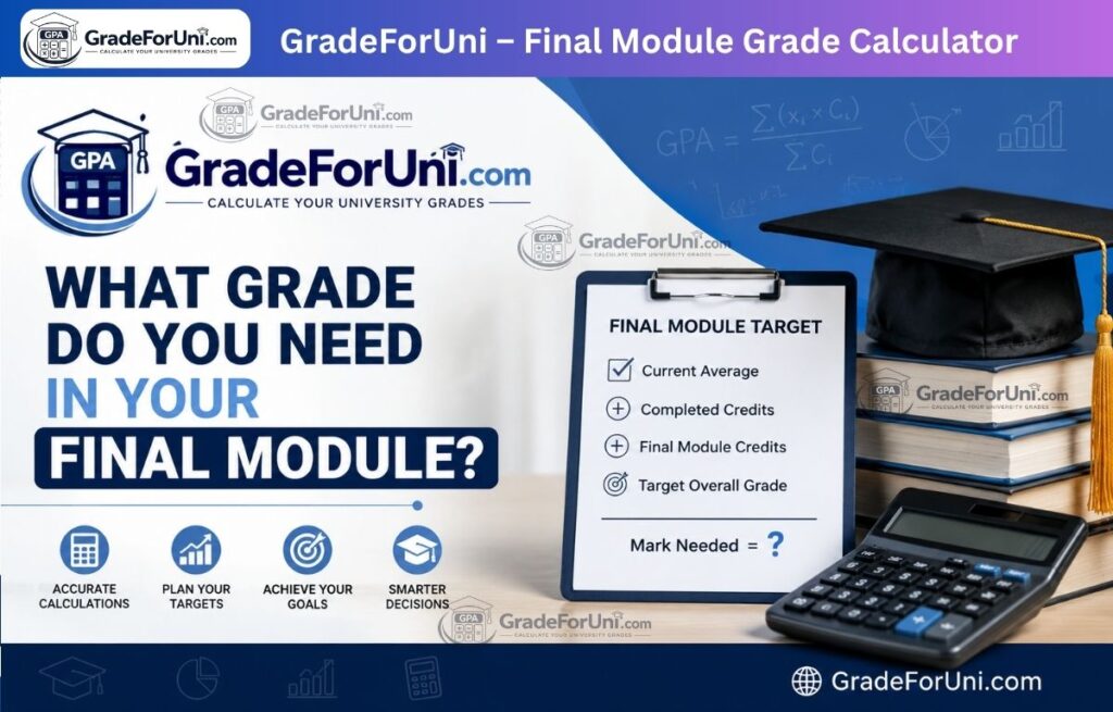 What Grade Do You Need in Your Final Module? Easy University Calculator