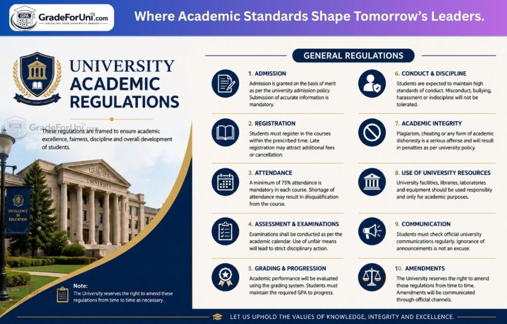 University Academic Regulations Explained – Rules Every Student Should Know