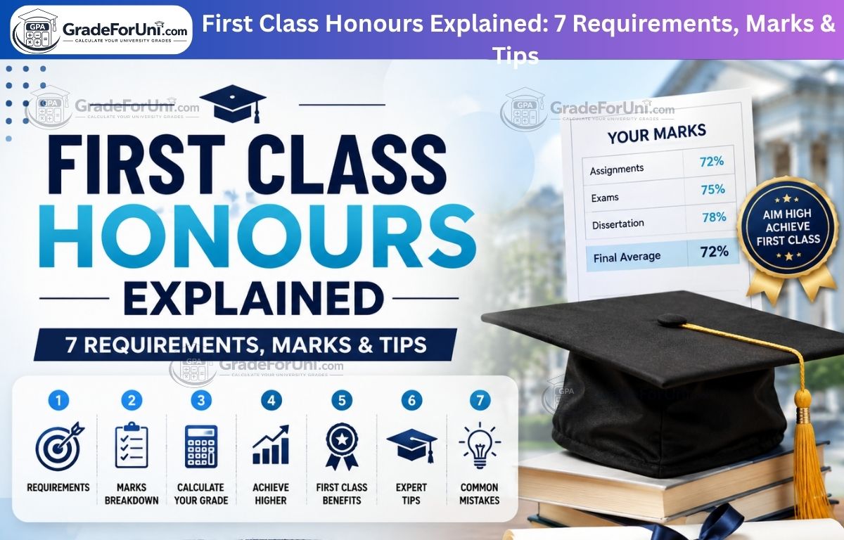 Read more about the article First Class Honours Explained: 7 Amazing Requirements, Marks & Tips