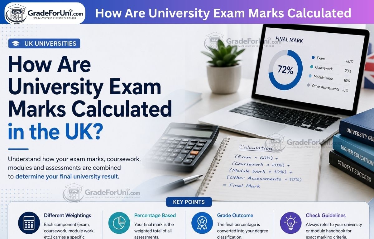 You are currently viewing How Are University Exam Marks Calculated in the UK?