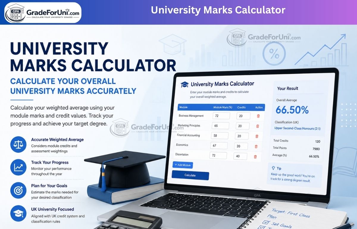 Read more about the article University Marks Calculator: 7 Easy Ways to Calculate Your Overall Marks