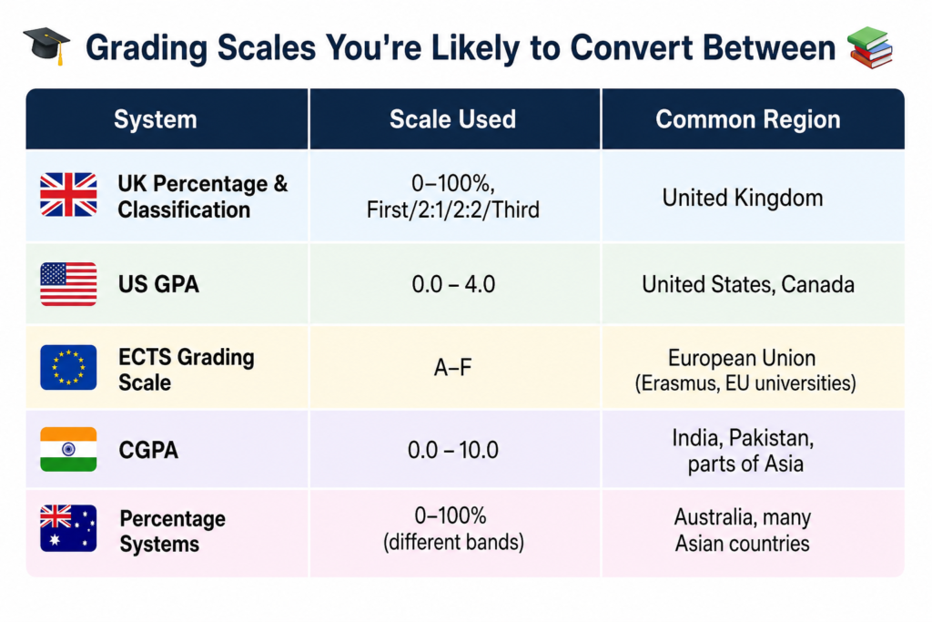 university grade conversion calculator