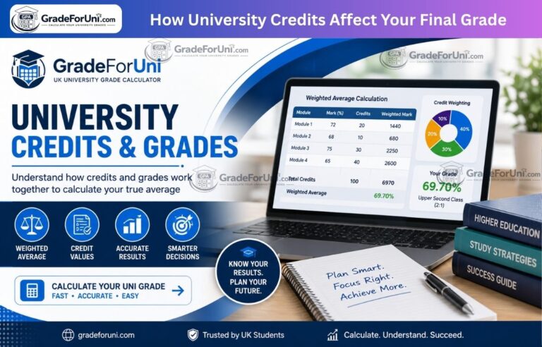 university credits and grades