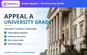Read more about the article How to Appeal a University Grade in the UK: Grounds, Evidence and Deadlines
