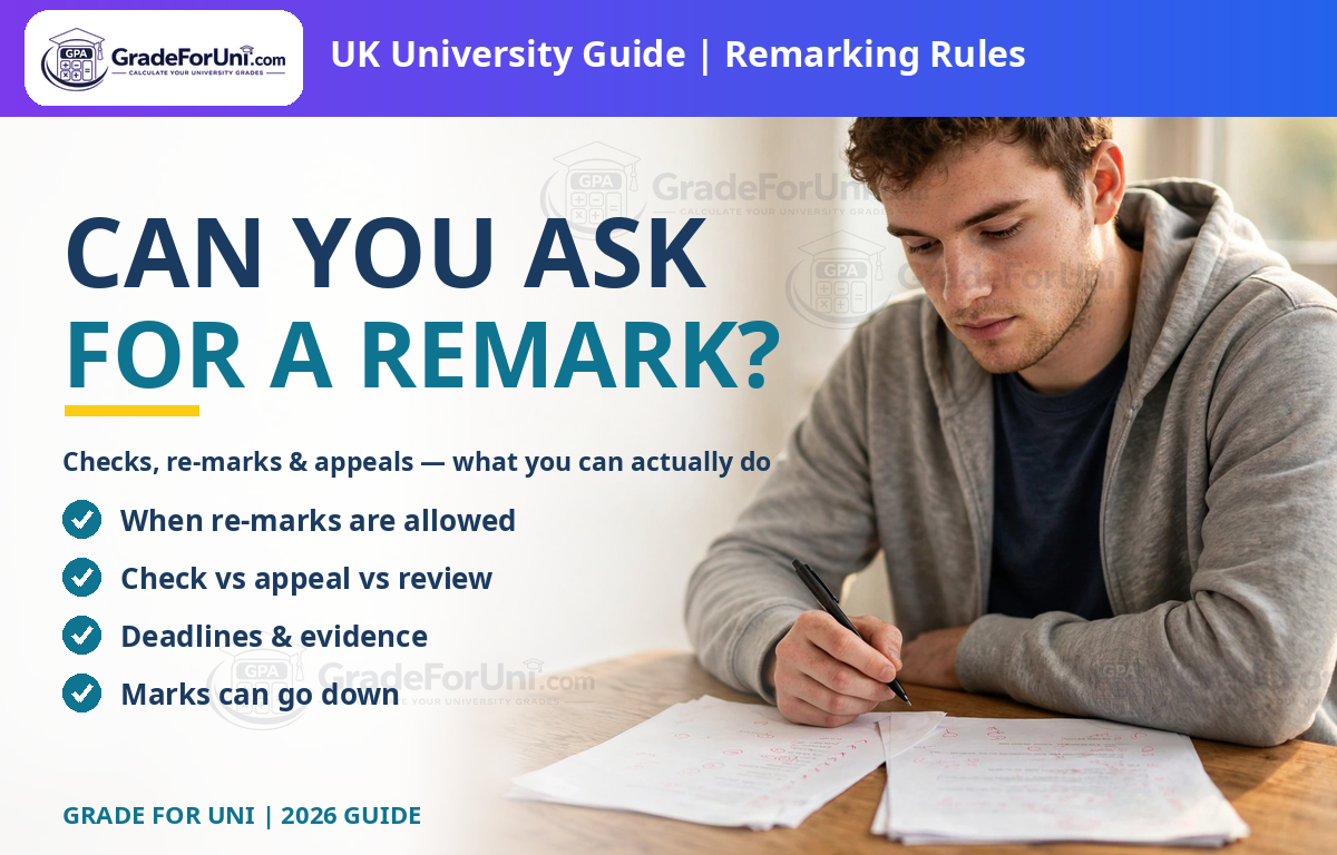 Read more about the article Can You Ask for a Remark? How Re-marking and Mark Reviews Work at UK Universities [2026]