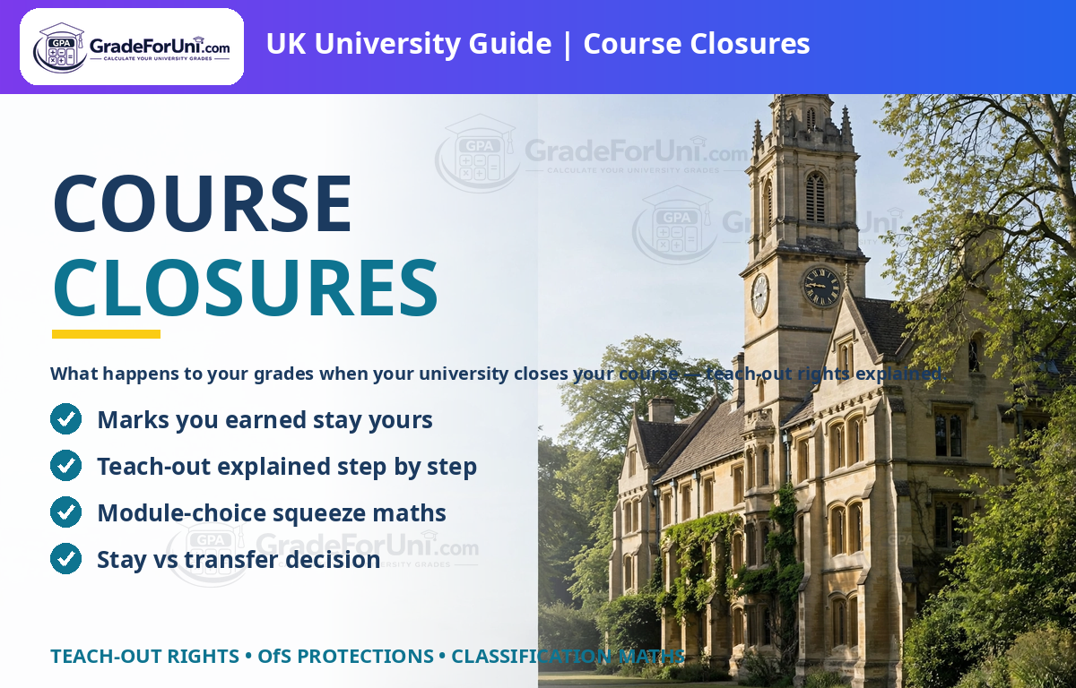 Read more about the article What Happens to Your Grades If Your University Closes Your Course? UK Student Guide [2026]