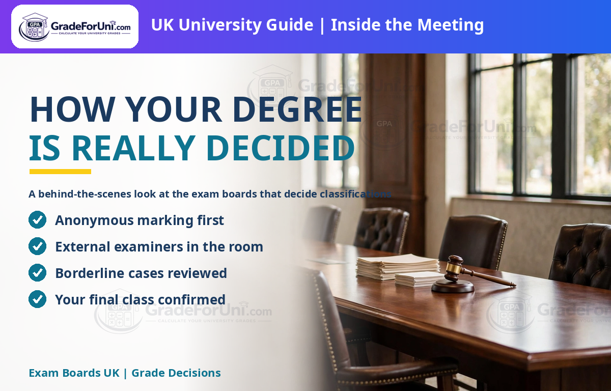 Read more about the article What Happens at a University Exam Board? How Your Final Grades Get Decided [2026]