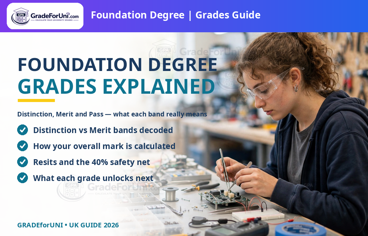 You are currently viewing Foundation Degree Grades Explained: Distinction, Merit and Pass [2026]