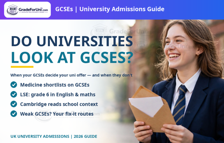 Do Universities Look at GCSEs? When They Matter for Uni Applications [2026]