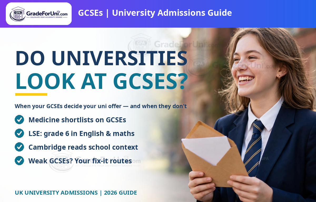 You are currently viewing Do Universities Look at GCSEs? When They Matter for Uni Applications [2026]