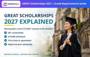 Read more about the article GREAT Scholarships 2027: What Grades Do You Need for £10,000+ UK Scholarships? [2026]