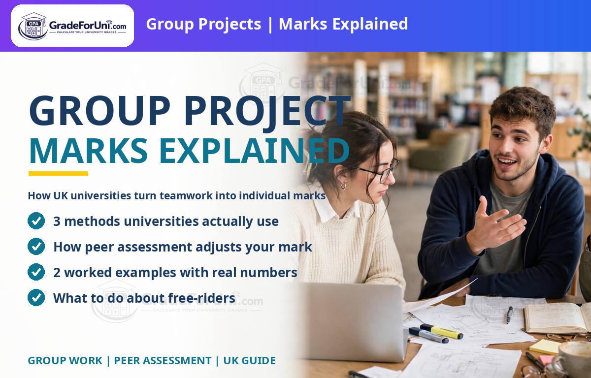 Read more about the article How Group Project Marks Are Calculated at UK Universities [2026]