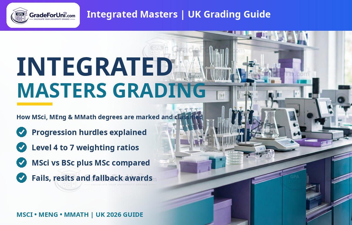 Read more about the article Integrated Masters Grading: How MSci, MEng & MMath Degrees Are Classified [2026]