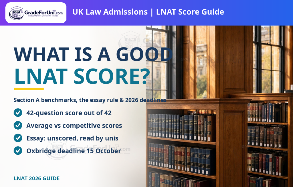 What Is a Good LNAT Score? UK Law Test Benchmarks & Deadlines [2026]
