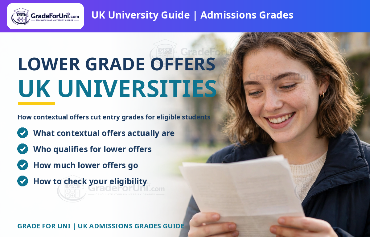 You are currently viewing How to Get Lower Grade Offers from UK Universities [2026]