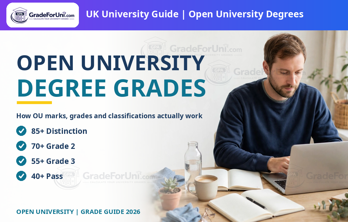 Read more about the article How Are Open University Degrees Classified? Marks, Grades & Honours Explained [2026]