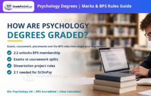 Read more about the article How Are Psychology Degrees Graded in the UK? BSc Marks, Placements & BPS Rules [2026]