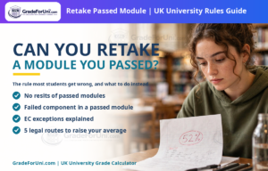 Read more about the article Can You Retake a Module You Passed? UK University Rules Explained