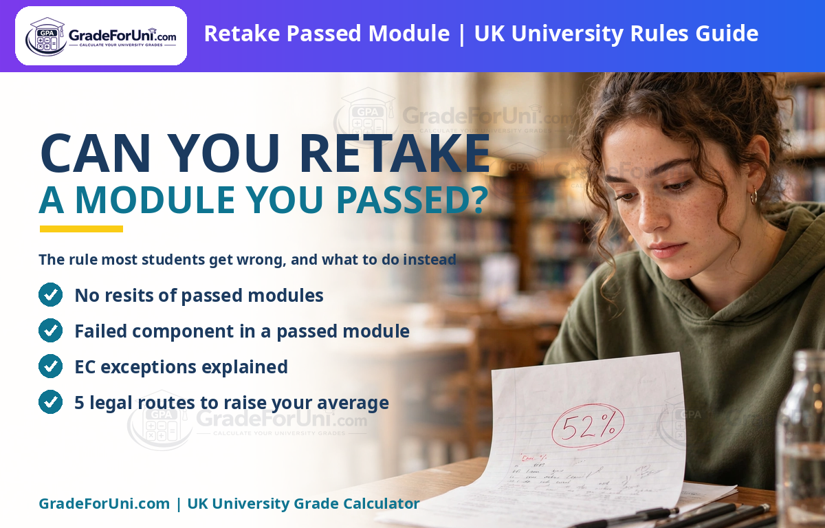 You are currently viewing Can You Retake a Module You Passed? UK University Rules Explained