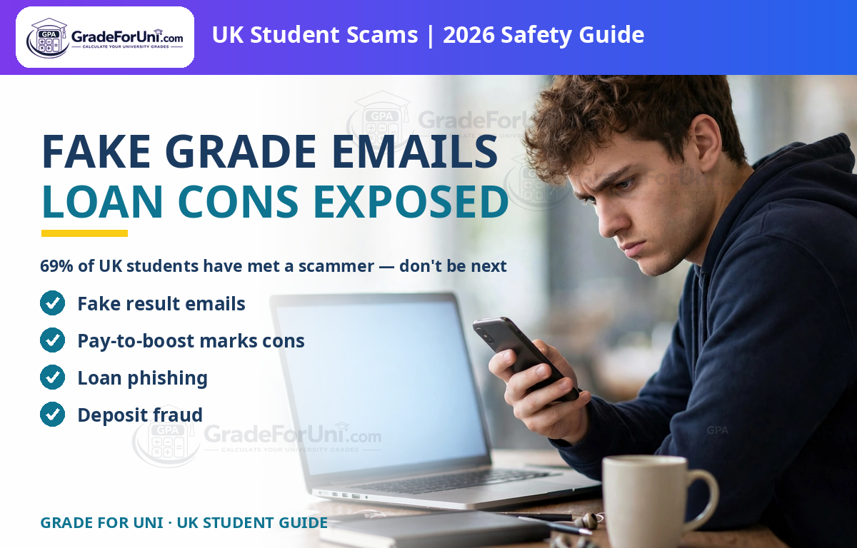 You are currently viewing Fake Grade Emails & Result Scams: The Student Scams Targeting Your University Marks [2026]