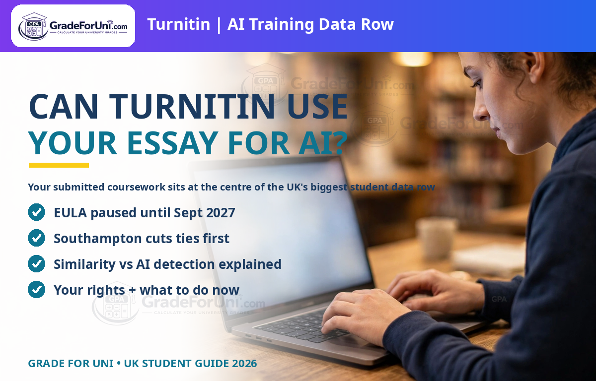 You are currently viewing Can Turnitin Use Your Essay to Train AI? What UK Students Need to Know [2026]