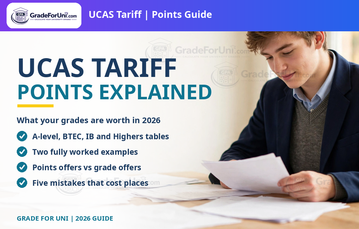 UCAS Tariff Points: What Your Grades Are Worth [2026]