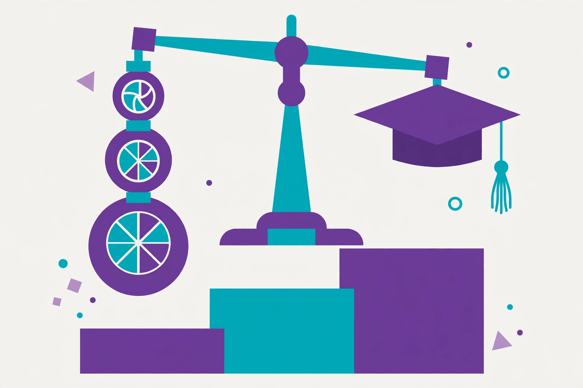 Does first year count towards your degree - illustration of year weighting scales showing how UK universities weight first year marks