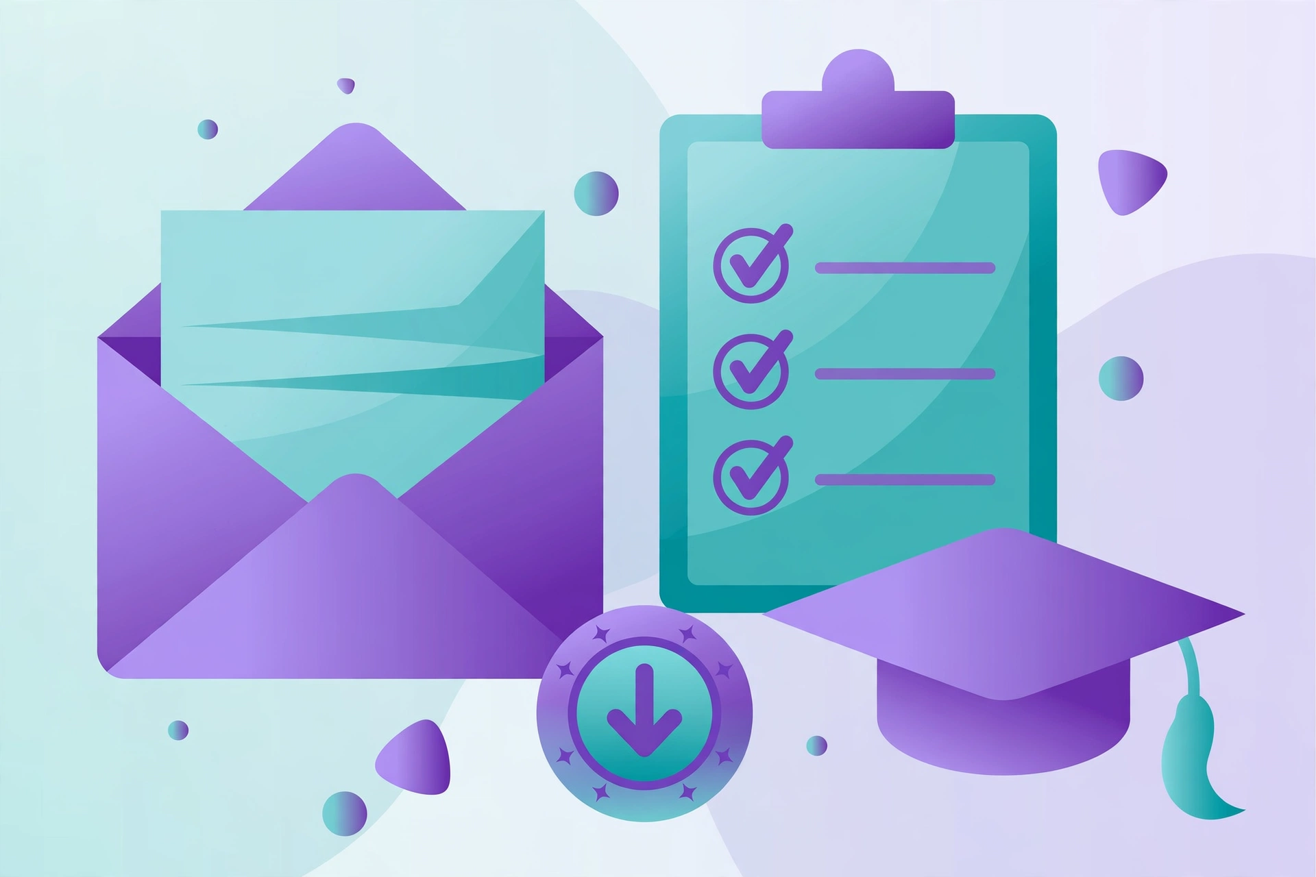 Lower grade offers illustration: a contextual offer letter and an eligibility checklist