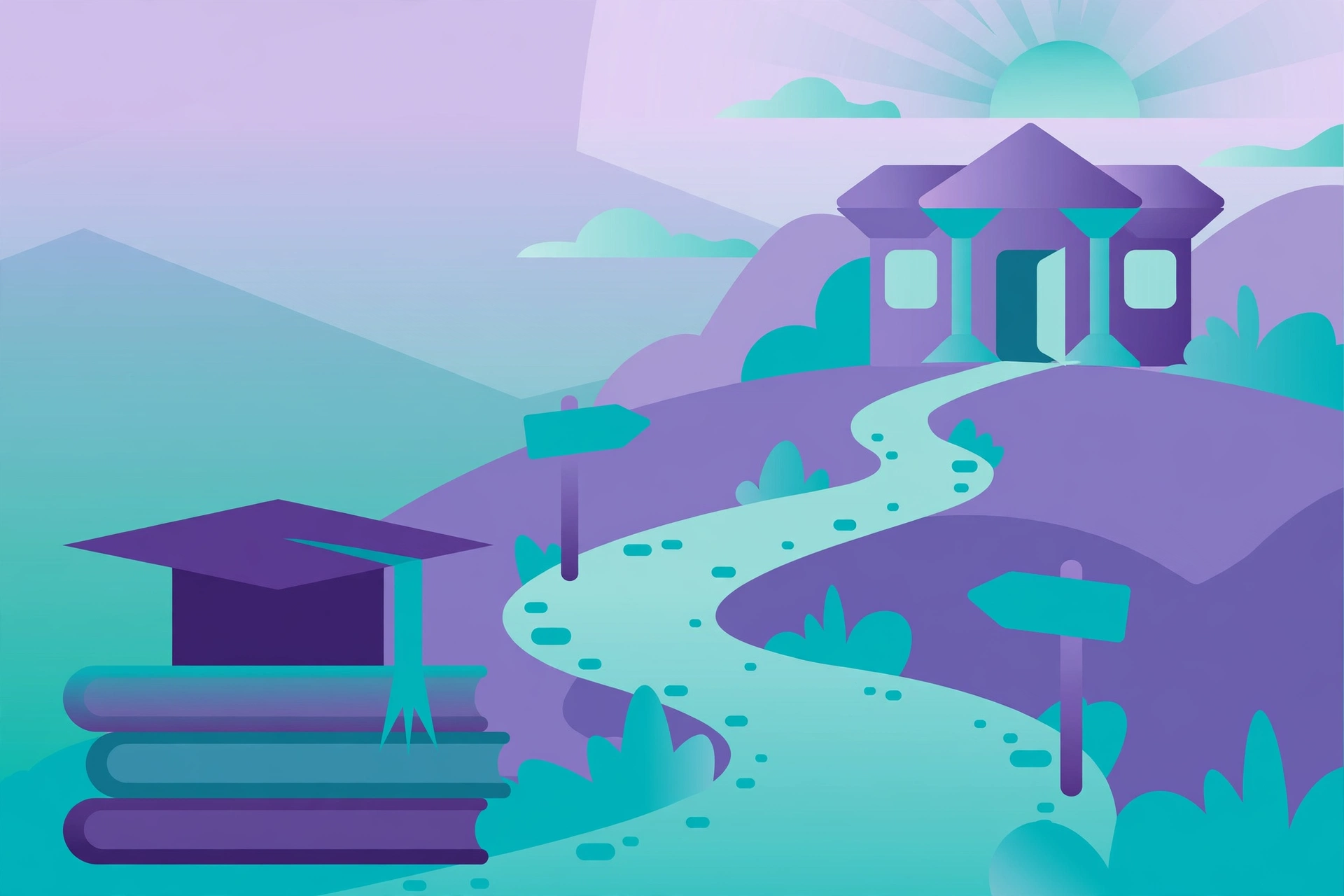 Illustration of degree pathways for students who want to do a masters with a 2:2