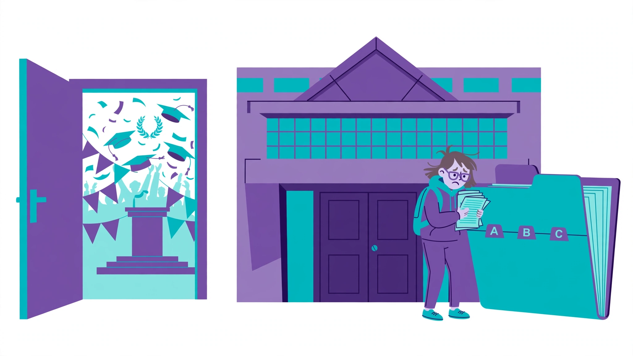 University course closures UK — what happens to your grades when your course is taught out illustration